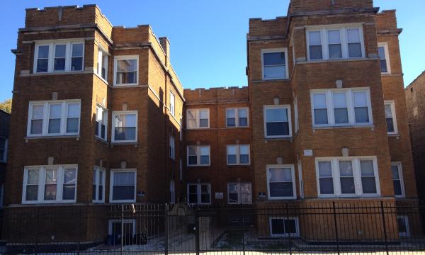 Vintage apartment building in Belmont Gardens