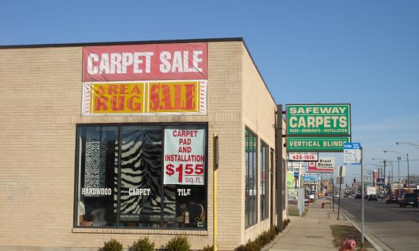 Highly visible location near Irving Park