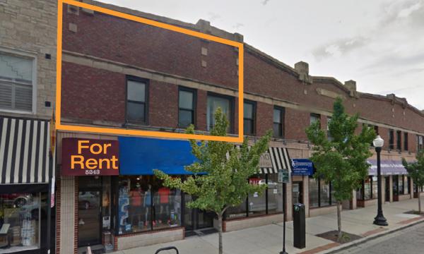 Second floor space available for rent in Andersonville on Clark