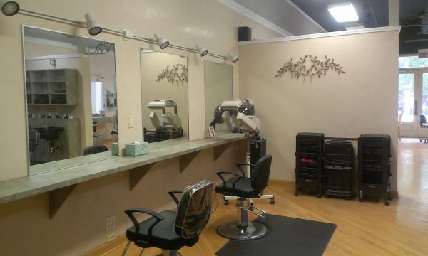 Commercial Condos, South Loop, Salon, areas for manicures, hair cuts, hair color, and pedicures