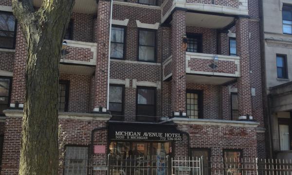 hotel, high occupancy, licensed, Green Line, Michigan Ave, Washington Park, Chicago