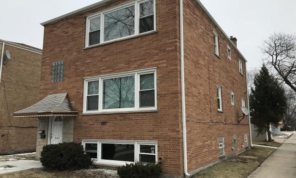 Multi-Family Three-Flat in Bellwood on Corner Lot