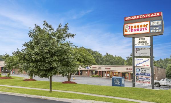 Retail center for sale in Bolingbrook with potential to add value