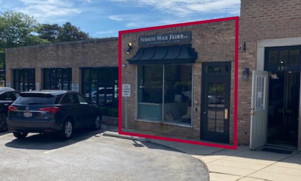 450 SF Office Storefront Near Corner of Illinois & Western