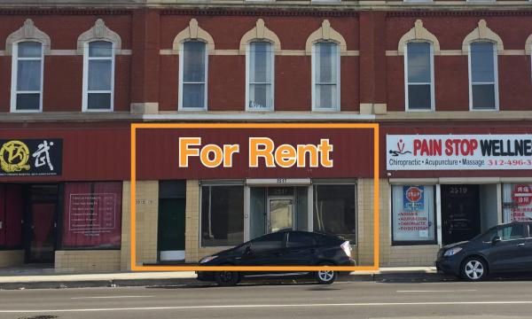 Storefront on Archer Ave available for lease