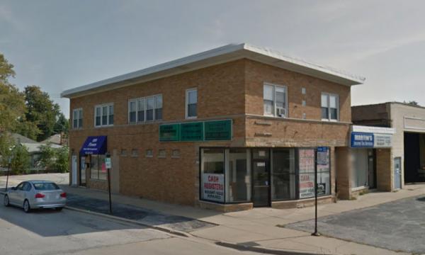 Street view of Mixed-Use Building at 9301-03 S. Kedzie Ave