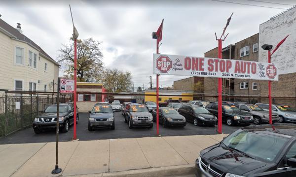 Leased car dealership for sale on Cicero in Chicago