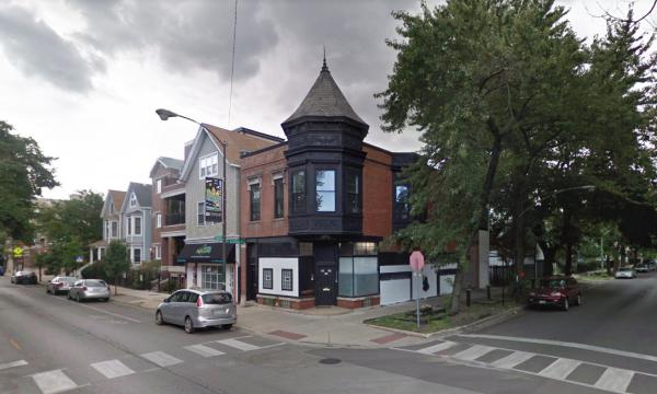 Two flat apartment building in Roscoe Village for redevelopment or rehab