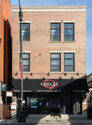 Formerly Managed: 5,388 SF Mixed-Use Building in Lincoln Park