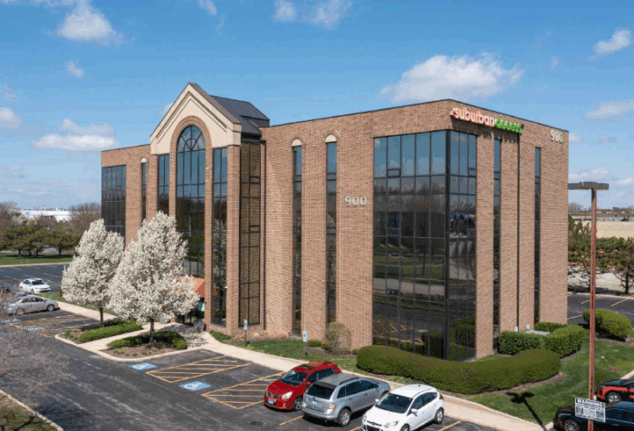 Formerly Managed: Four-Story Professional Office Building in Homewood