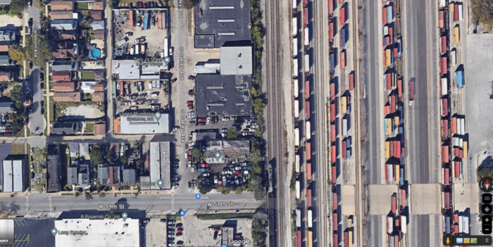 Corner Commercial Garage on 6 Lots on 59th St.