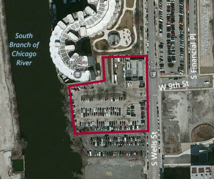 River Front Development Site in the South Loop