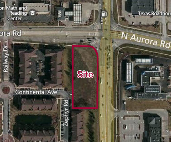 1.01 Acre Development Site at Busy Naperville Corner
